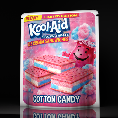 Kool Aid Ice Cream Cotton Candy