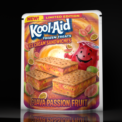 Kool Aid Ice Cream Guava Passion Fruit