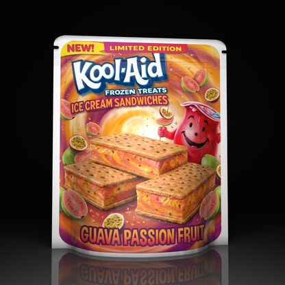 Kool Aid Ice Cream Guava Passion Fruit