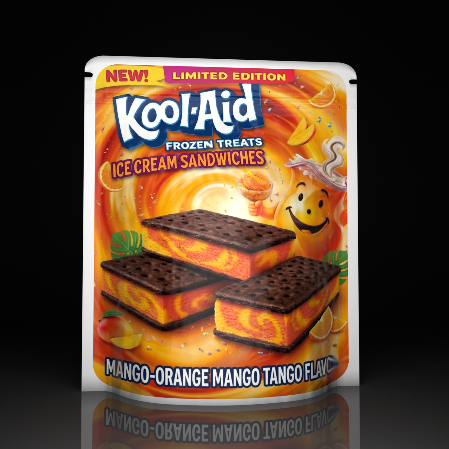 Kool Aid Ice Cream Mango Orange Mango Tango