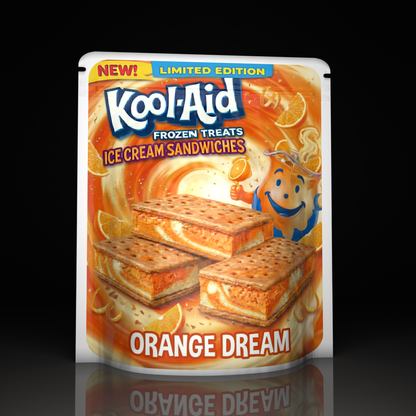 Kool Aid Ice Cream Orange Dream