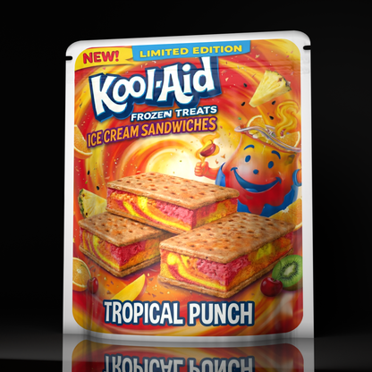 Kool Aid Ice Cream Tropical Punch1