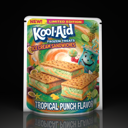Kool Aid Ice Cream Tropical Punch