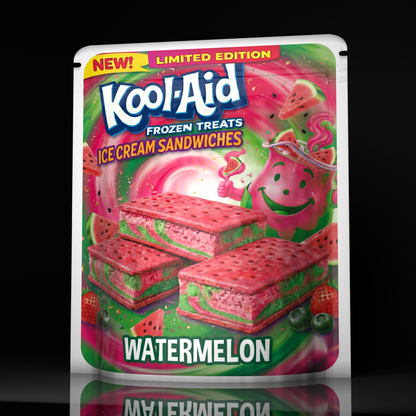 Kool Aid Ice Cream Watermelon