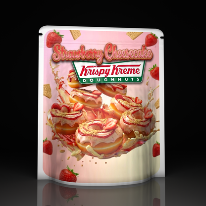 Krispy Strawberry Cheesecake