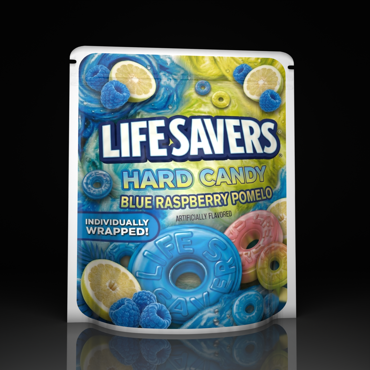 Life Saver Blue Raspberry Pomelo
