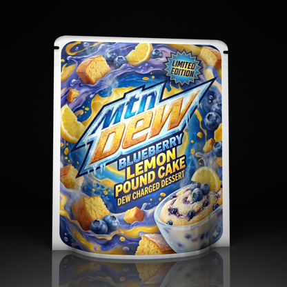 Mtn Dew Slush Blueberry Lemon Pound Cake