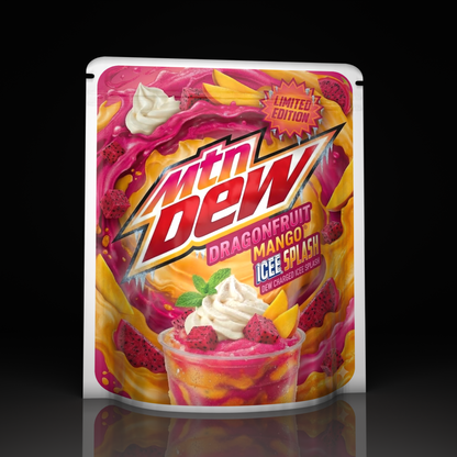 Mtn Dew Slush Dragonfruit Mango Icee Splash