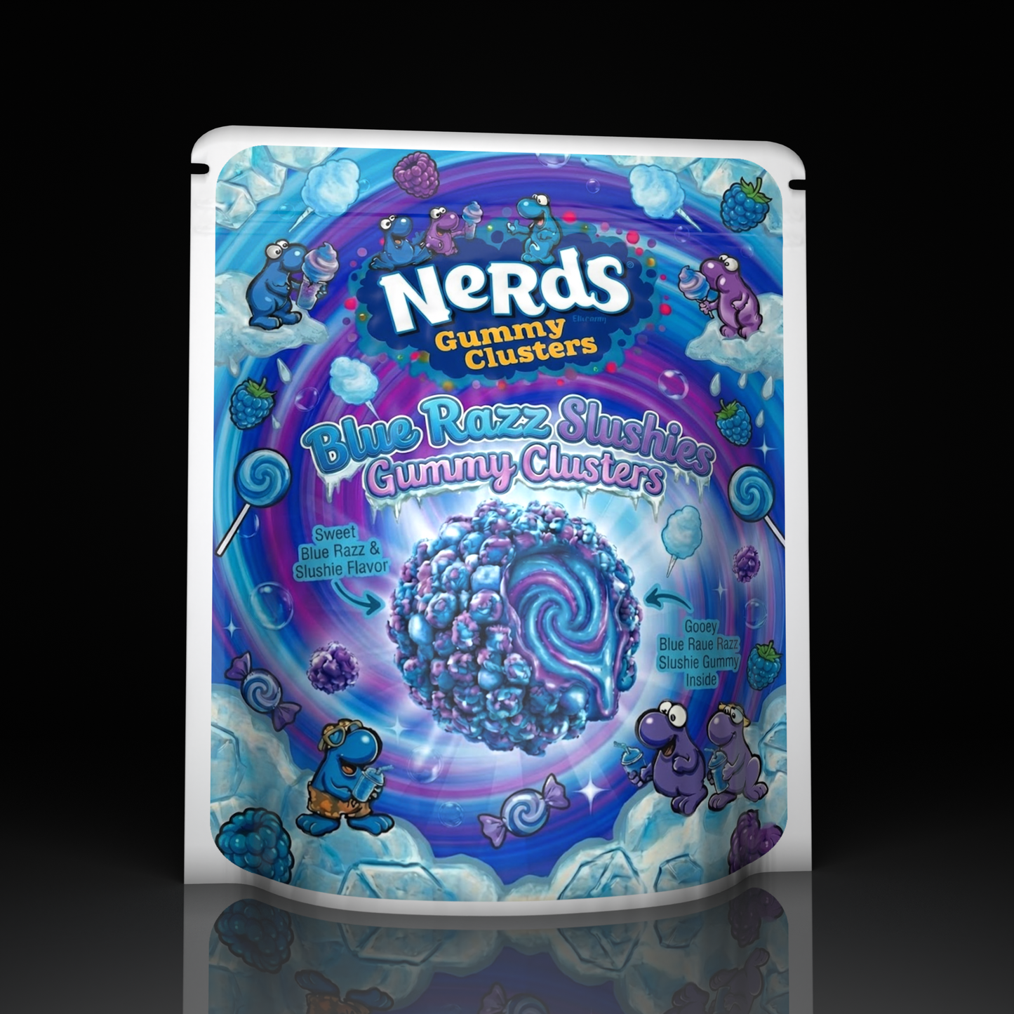 Nerds Blue Razz Slushies