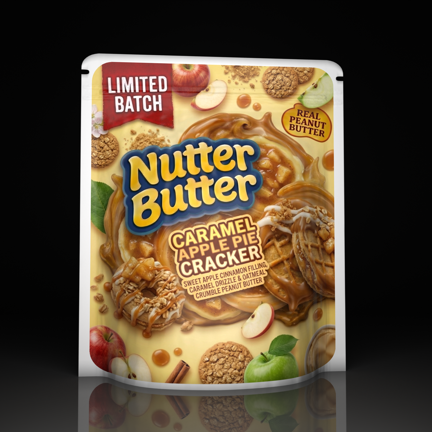 Nutter Butter Carmel Apple Pie
