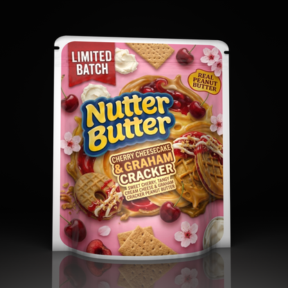 Nutter Butter Cherry Cheesecake