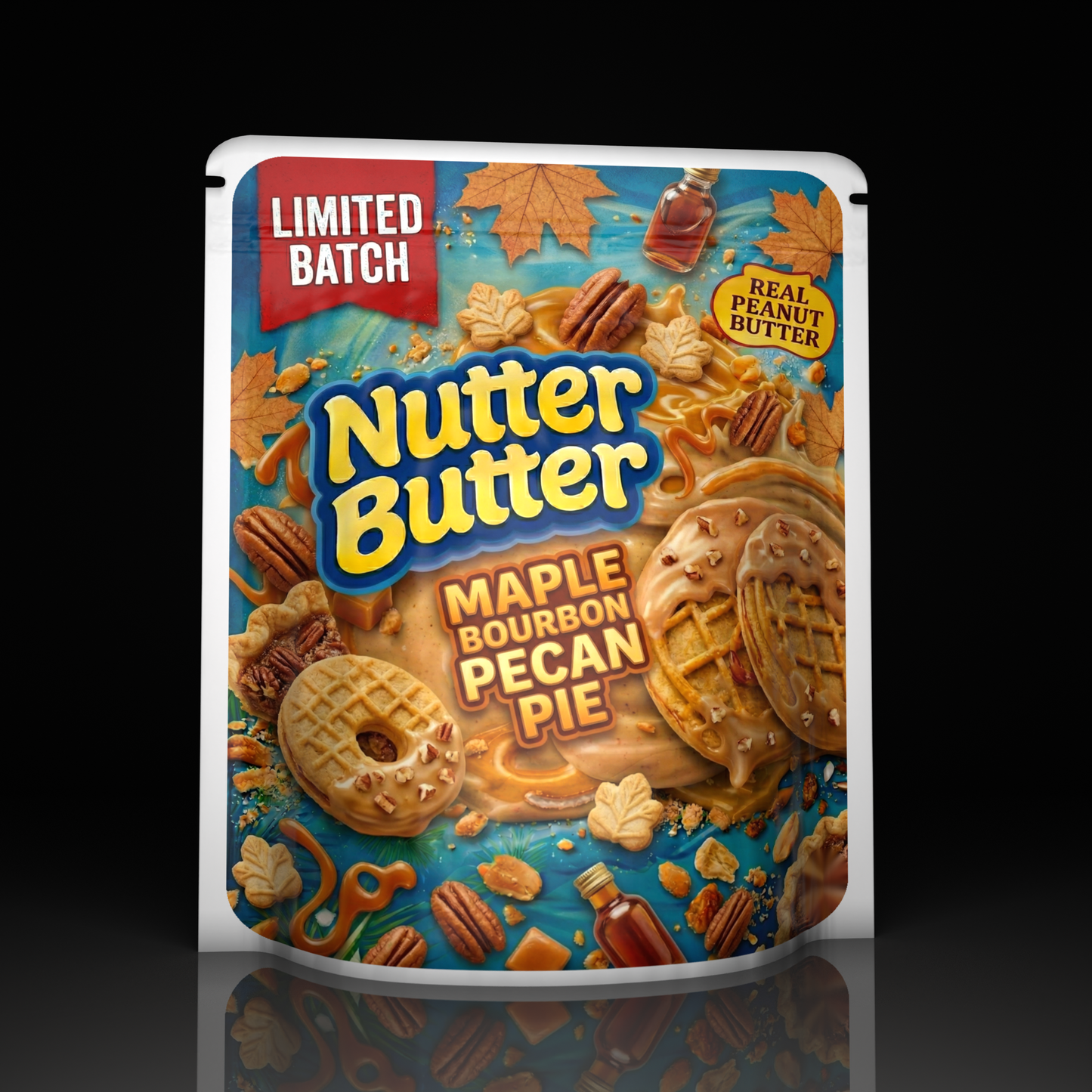 Nutter Butter Maple Burbon Pecan Pie