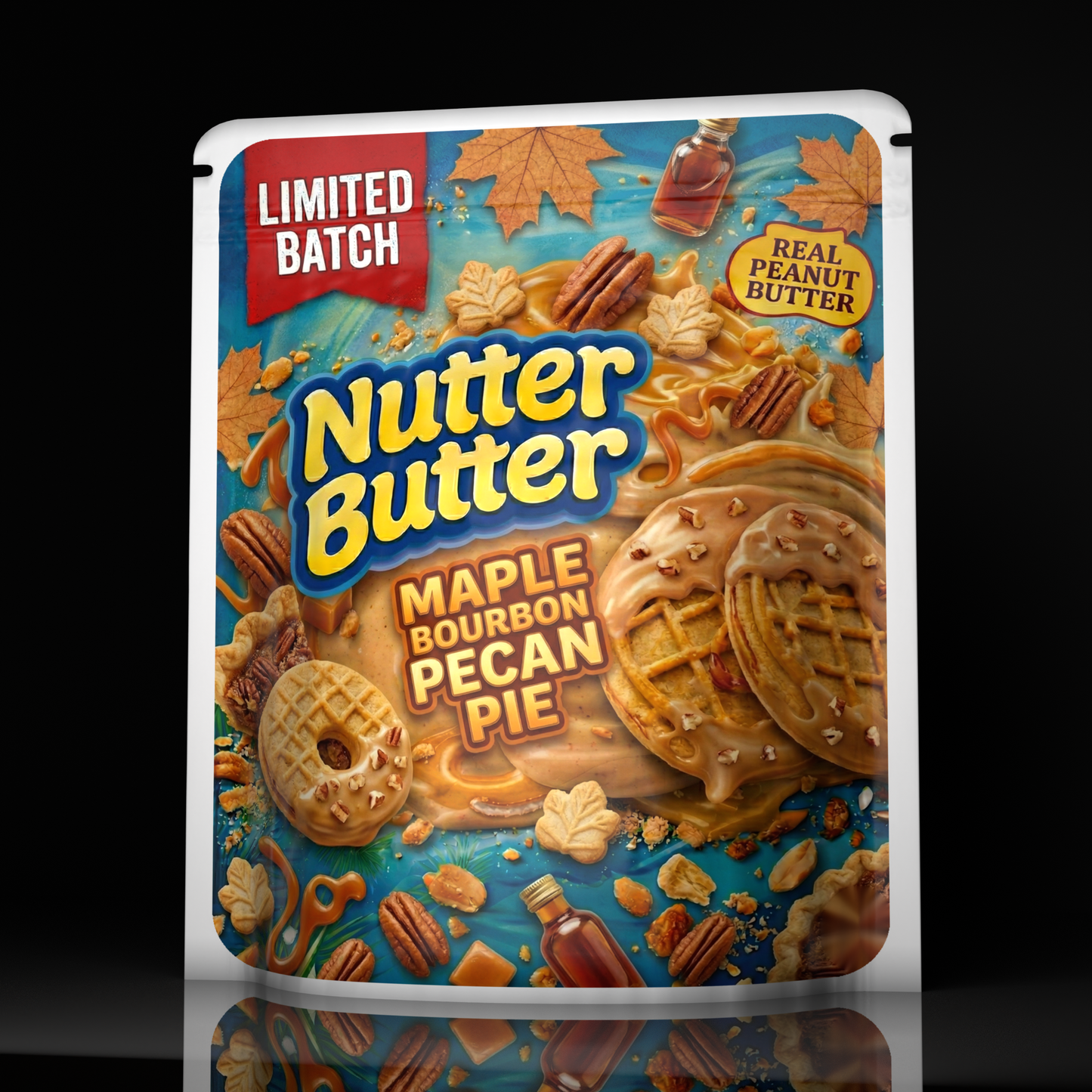 Nutter Butter Maple Burbon Pecan Pie