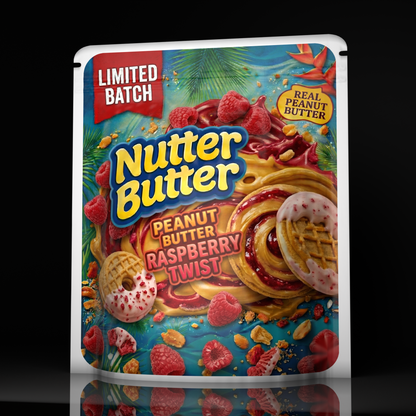 Nutter Butter Peanut Butter Raspberry Twist
