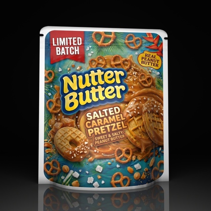 Nutter Butter Salted Carmel Pretzel