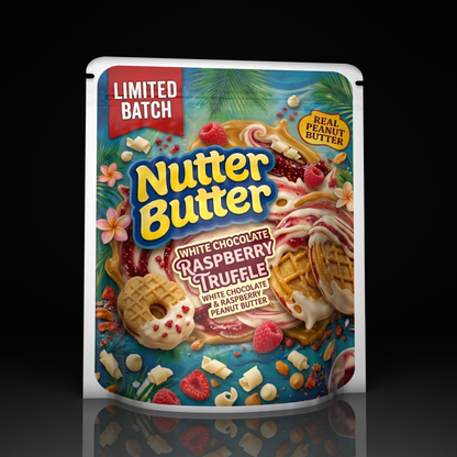 Nutter Butter White Chocolate Raspberry