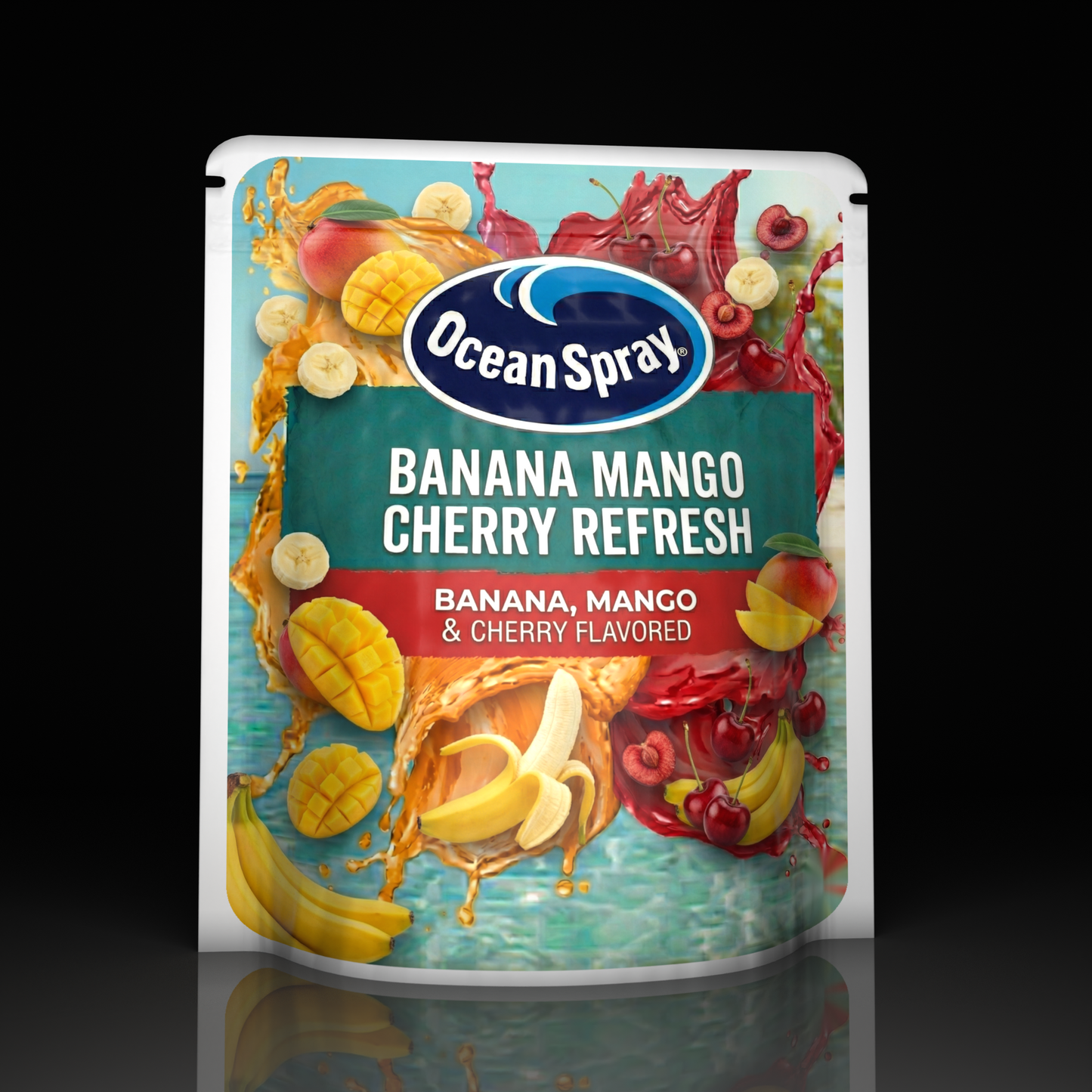 Ocean Spray Banana Mango Cherry Refresh