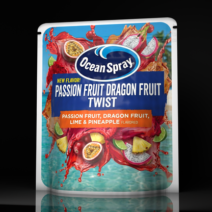 Ocean Spray Passion Fruit Dragonfruit Twist