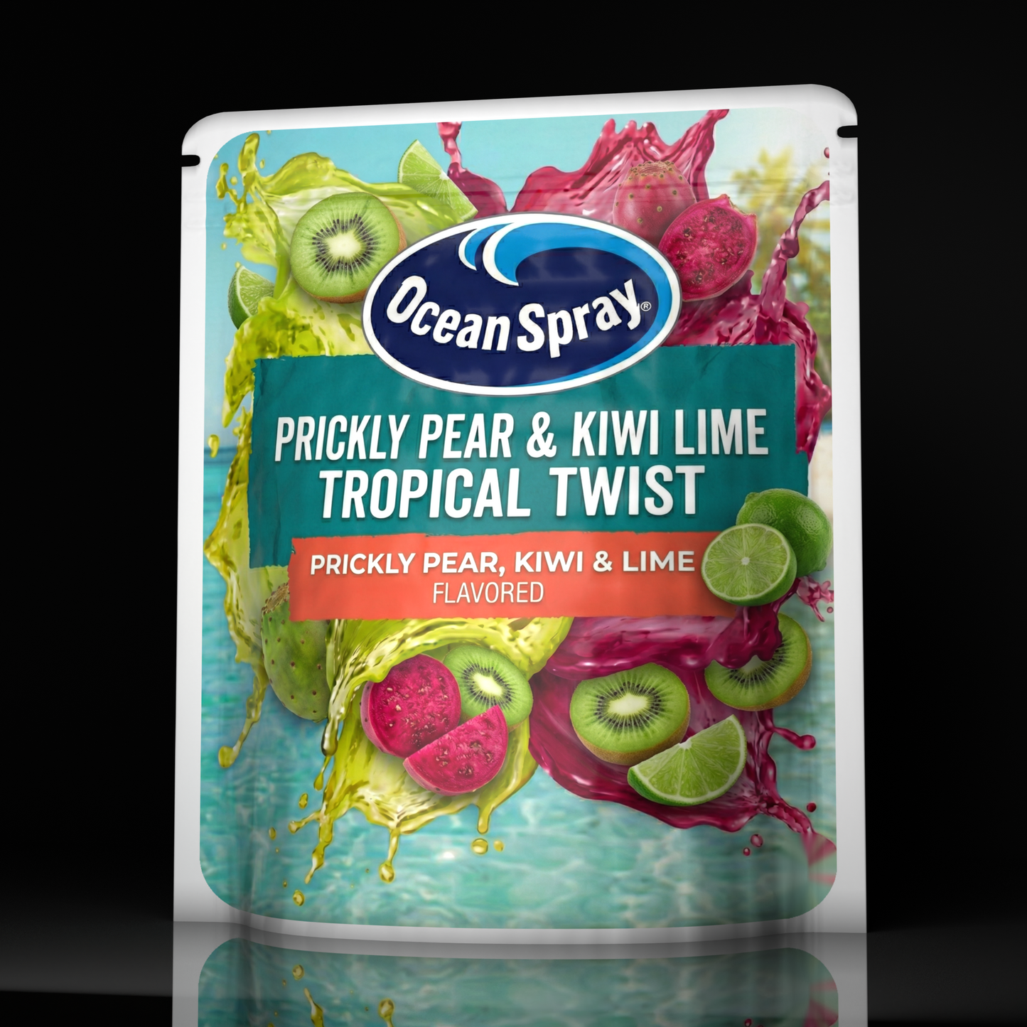 Ocean Spray Prickly Pear Kiwi Lime Tropical Twist