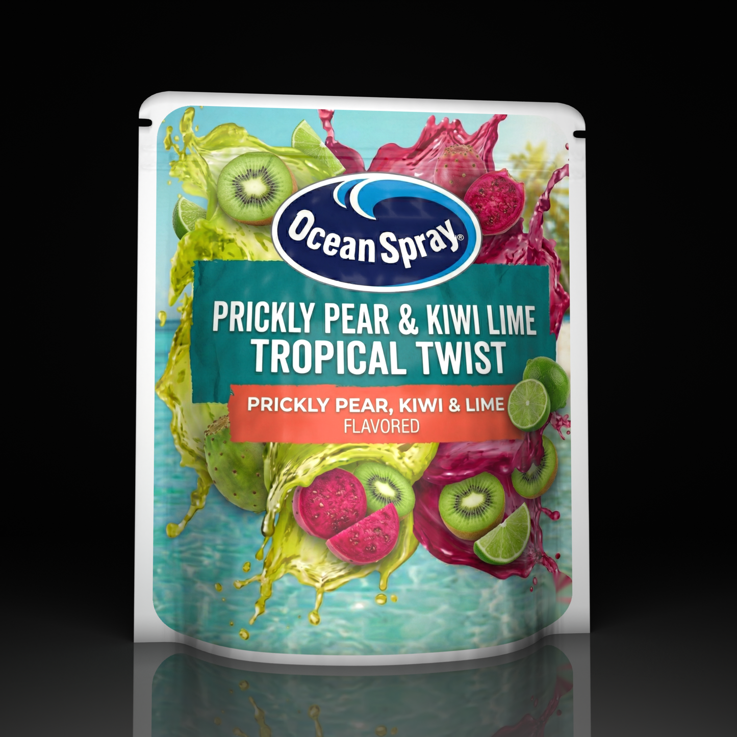 Ocean Spray Prickly Pear Kiwi Lime Tropical Twist
