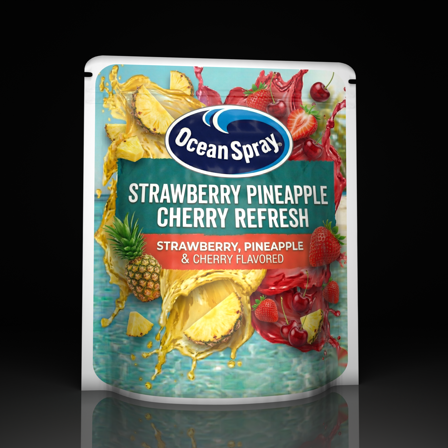 Ocean Spray Strawberry Pineaple Cherry Refresh
