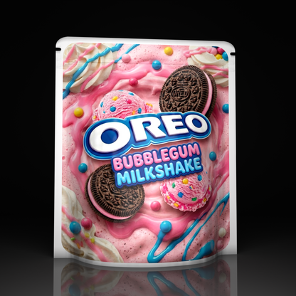 Oreo Bubblegum Milkshake