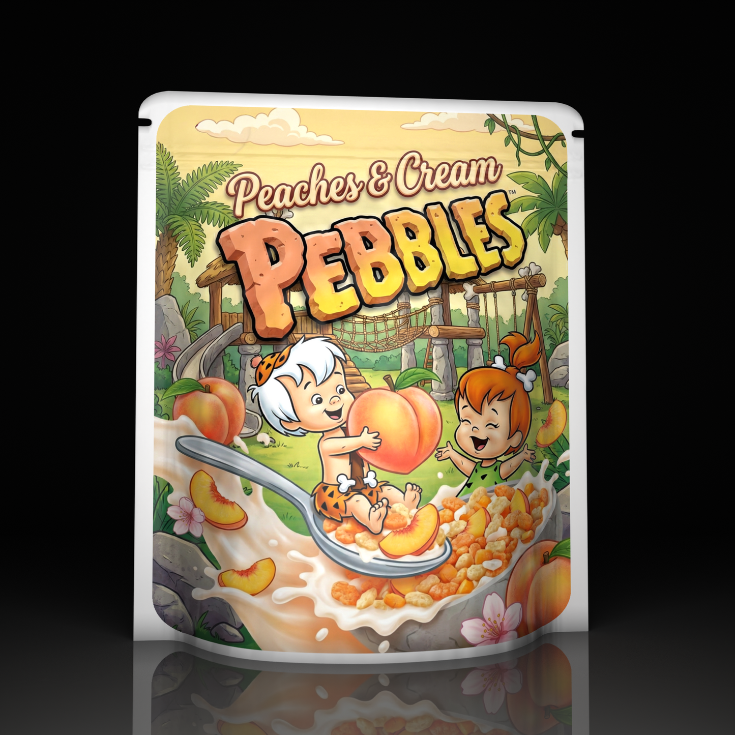 peaches-peblles