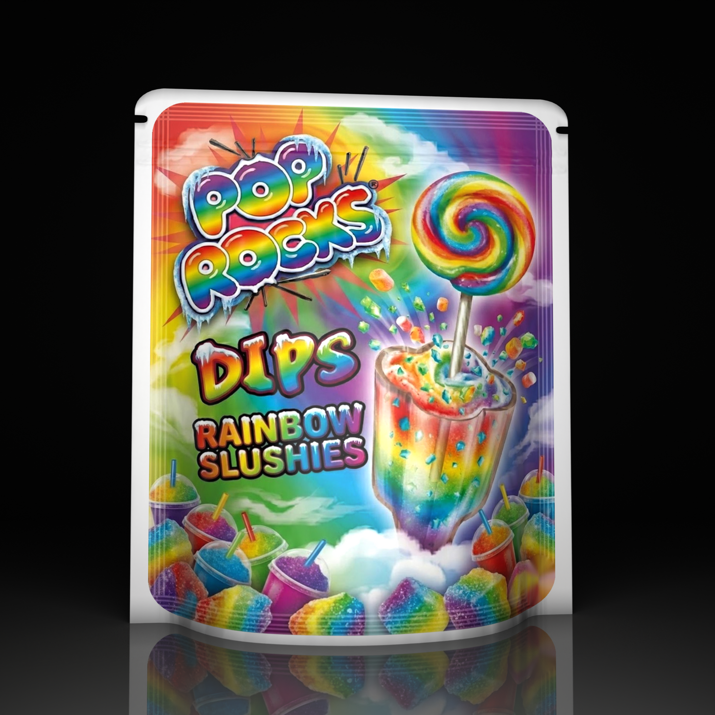 Poprocks Rainbow Slushies