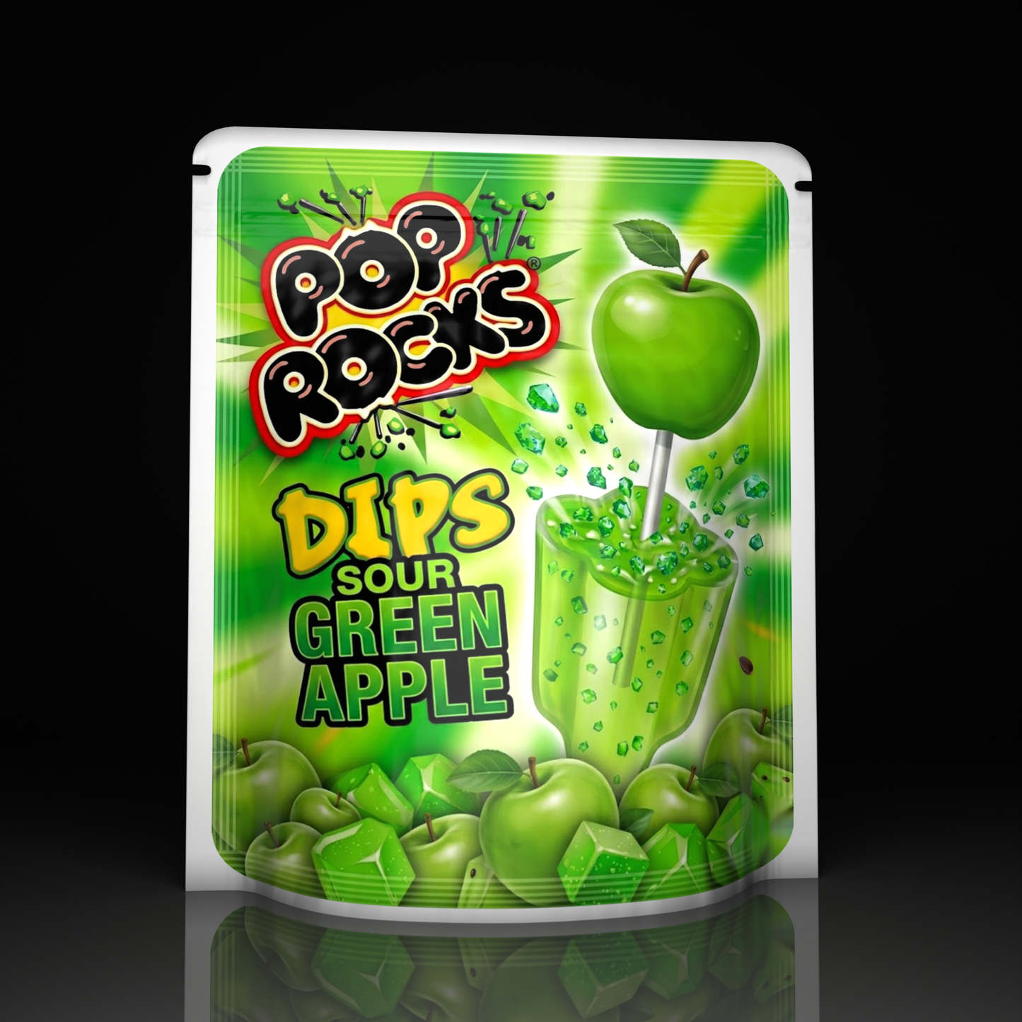 Poprocks Sour Green Apple