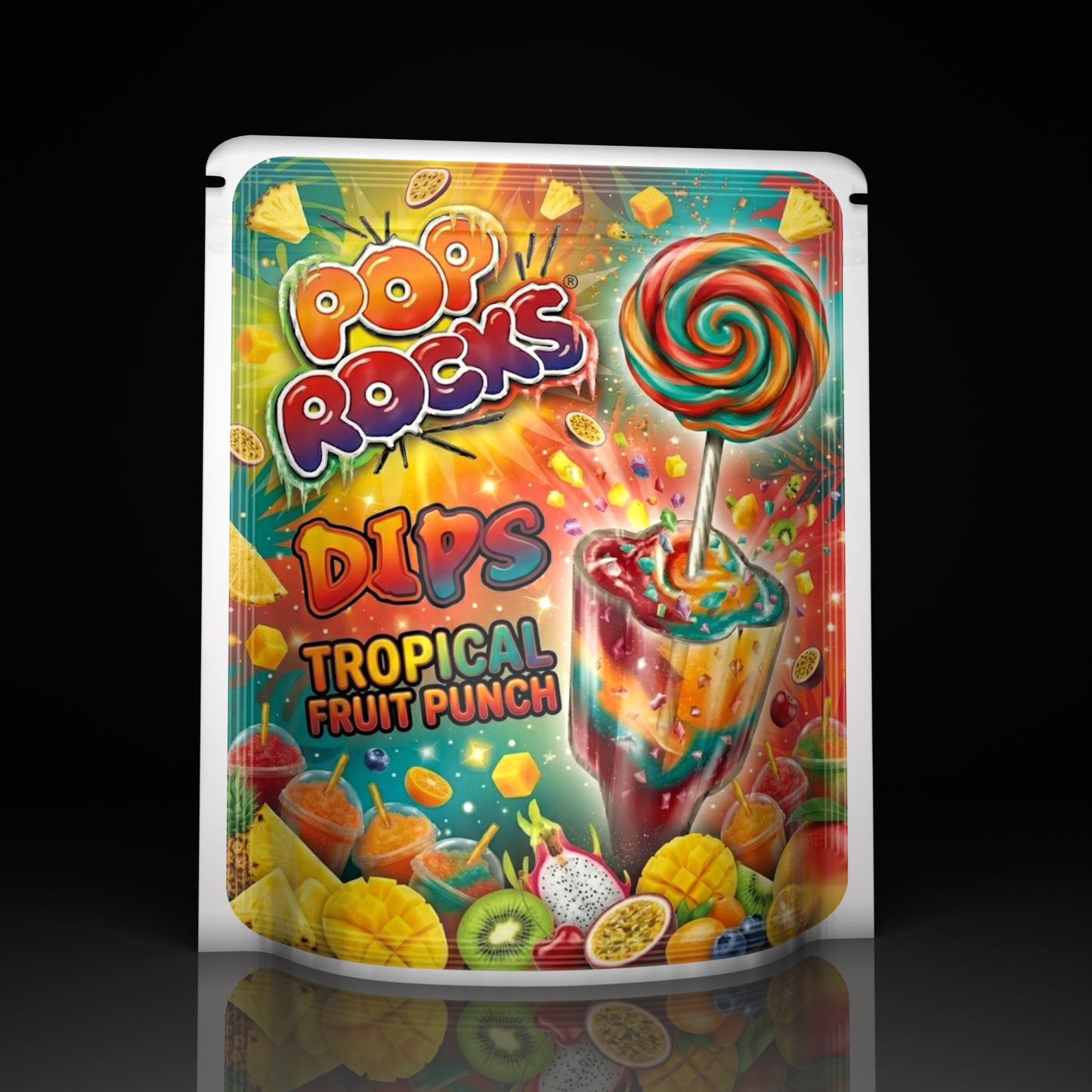 Poprocks Tropical Fruit Punch