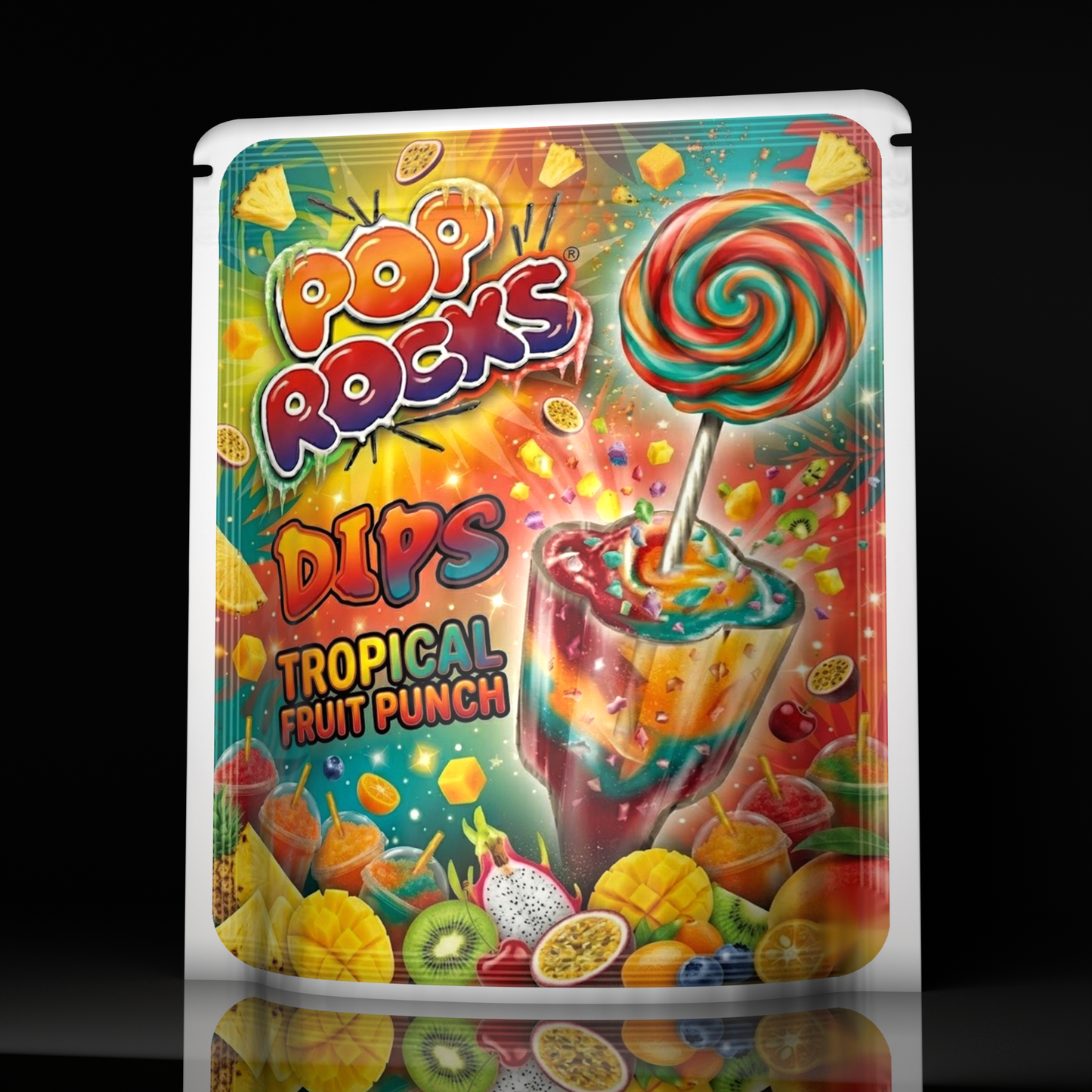 Poprocks Tropical Fruit Punch