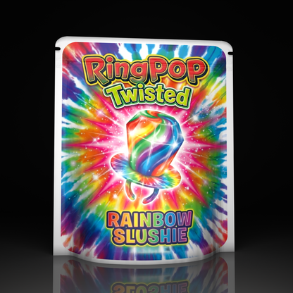 Ring Pop Rainbow Slushie