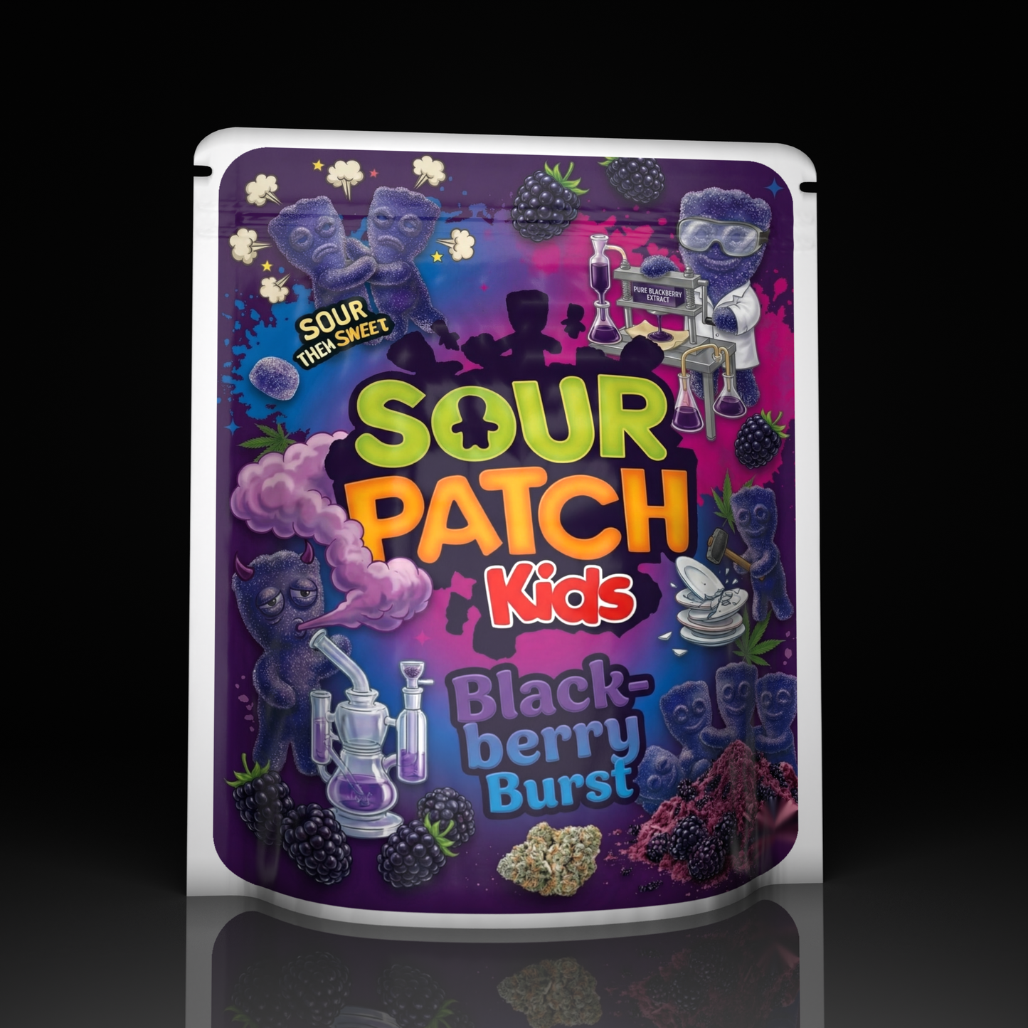 Sour Patch Kids Blackberry Burst
