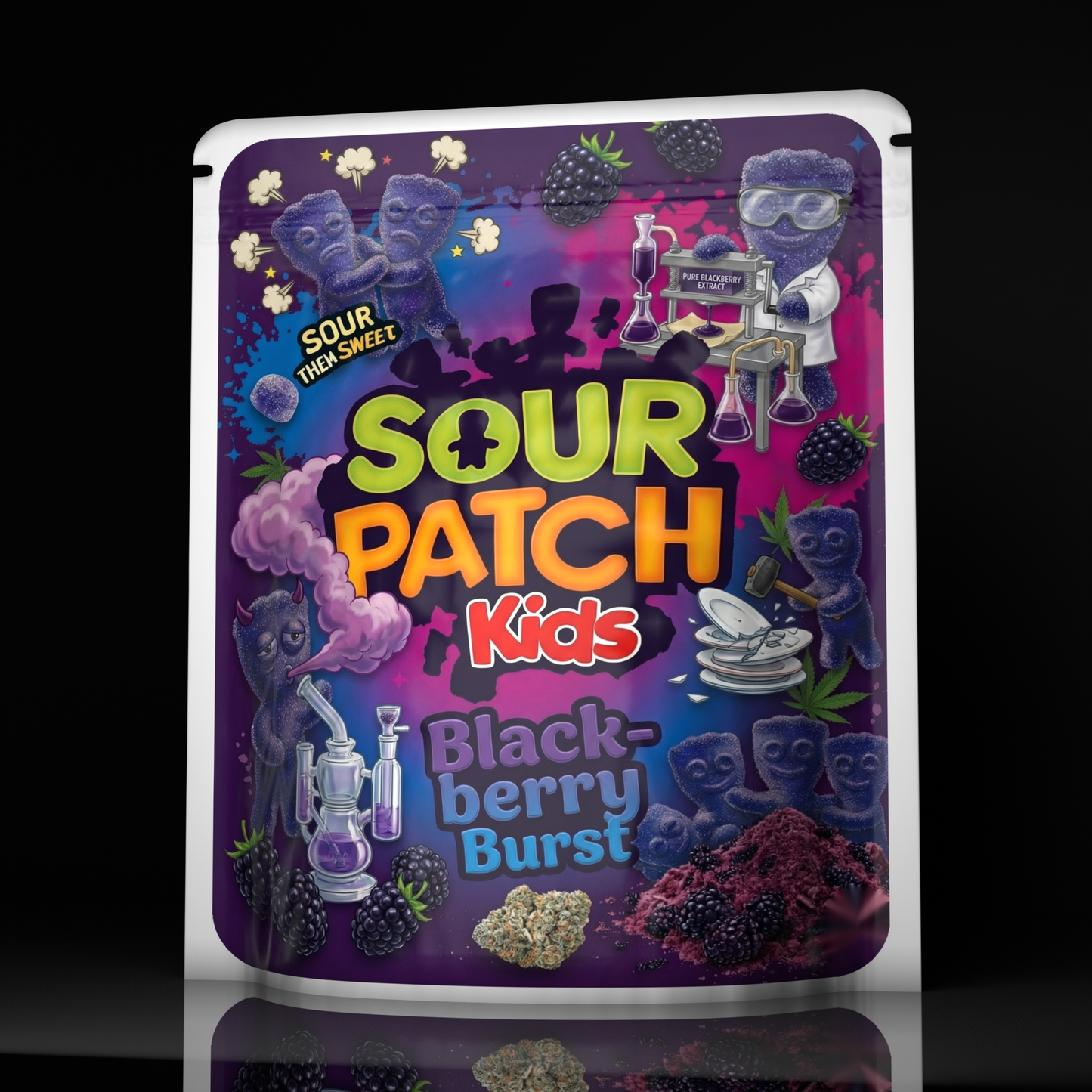 Sour Patch Kids Blackberry Burst