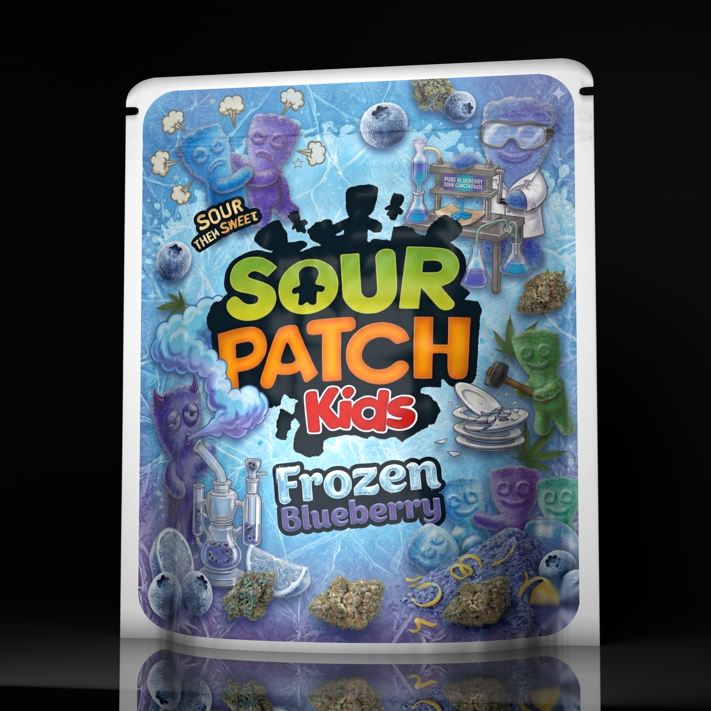 Sour Patch Kids Frozen Blueberry