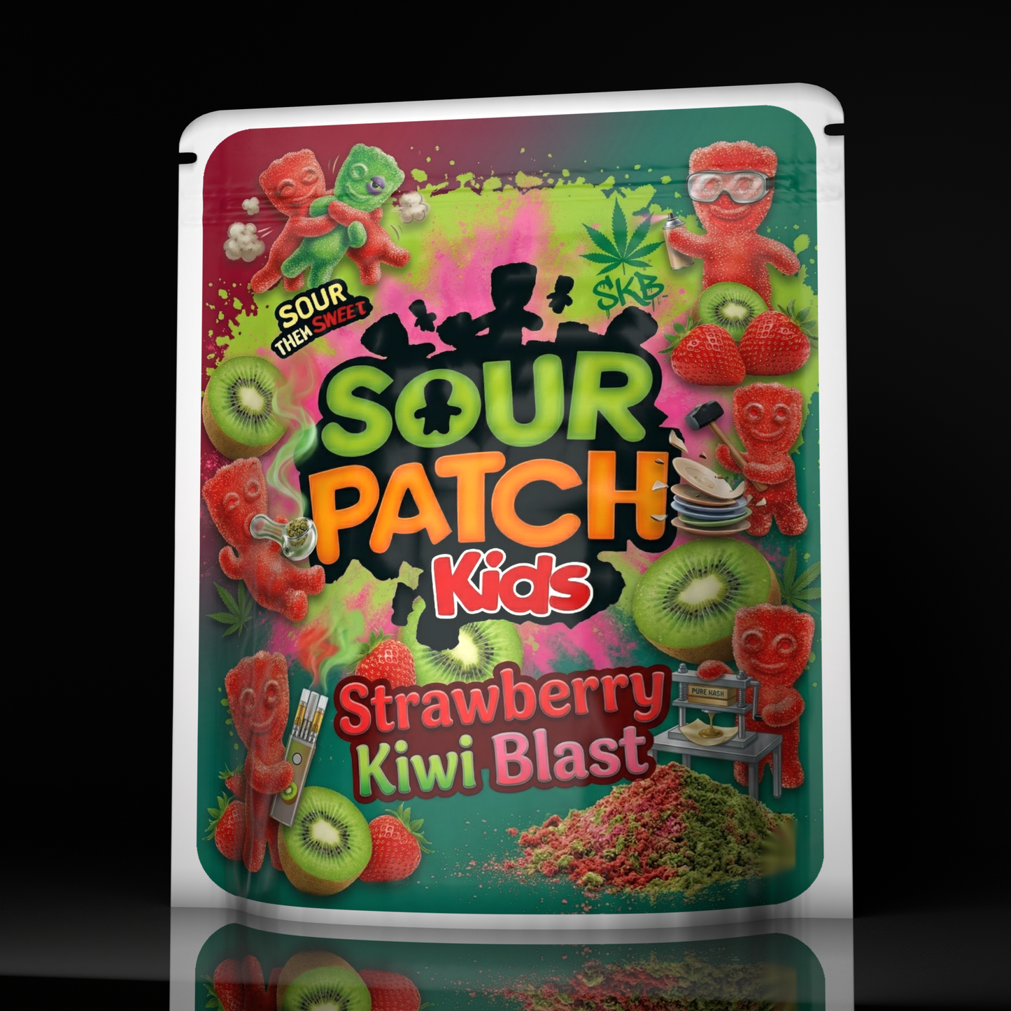 Sour Patch Kids Strawberry Kiwi Blast