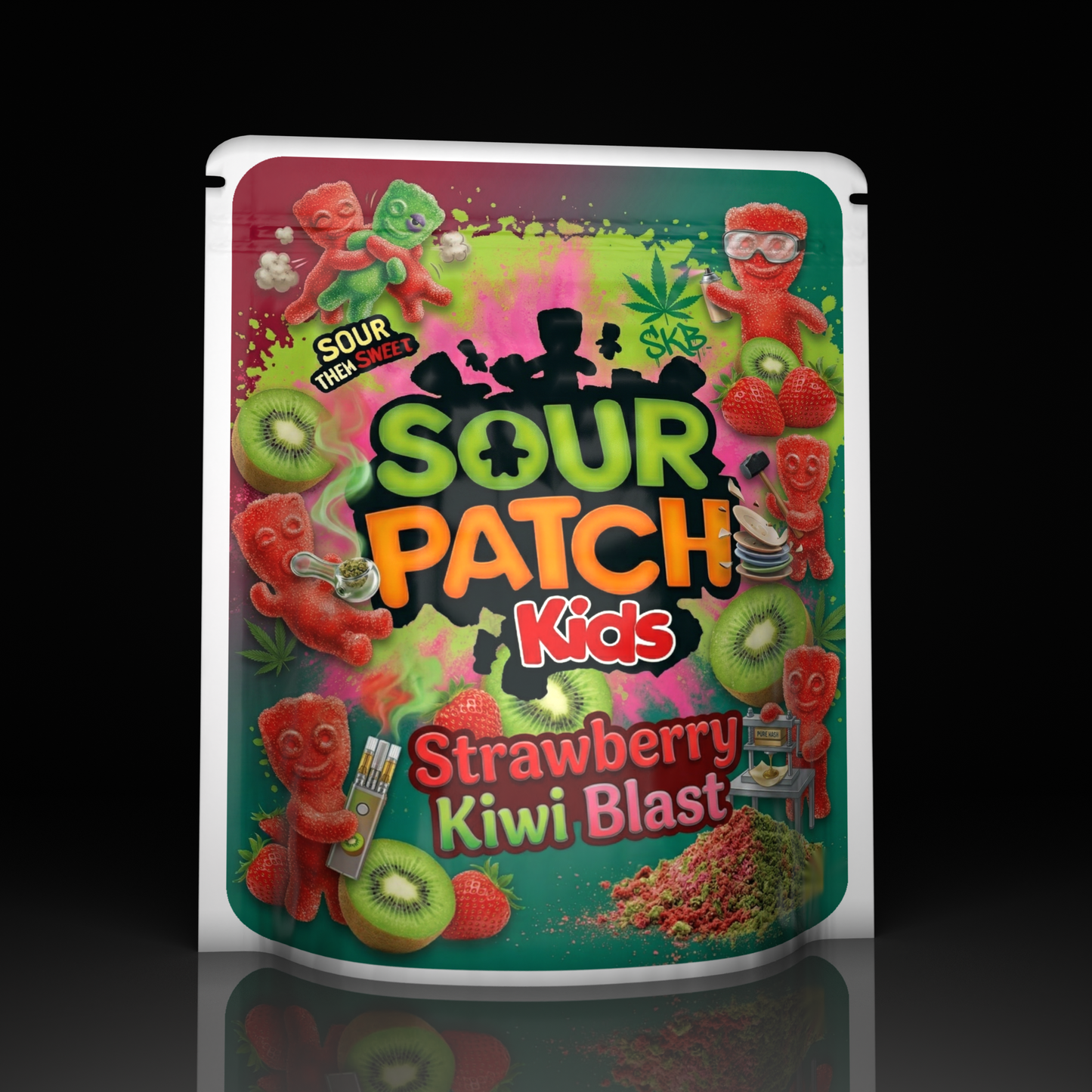 Sour Patch Kids Strawberry Kiwi Blast
