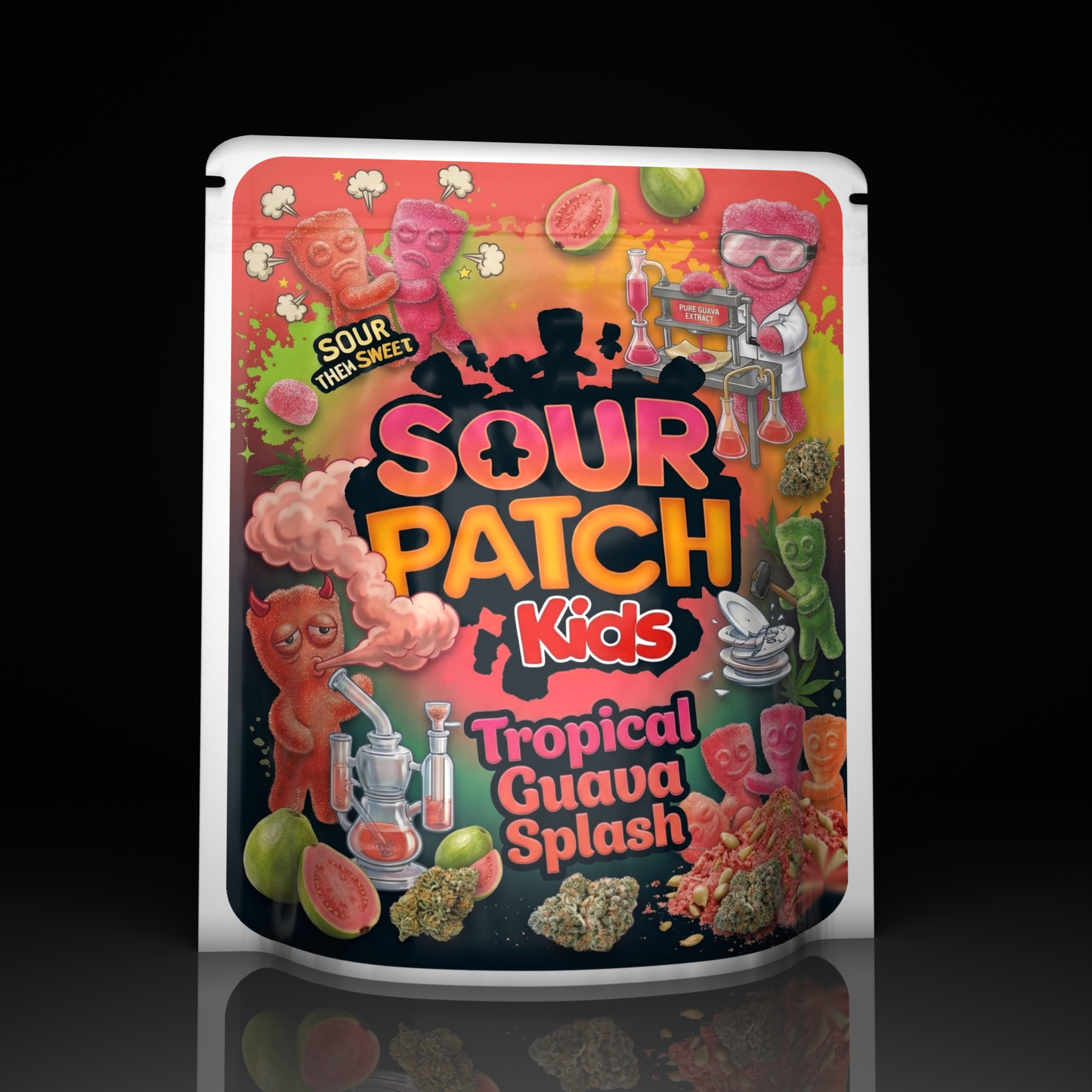 Sour Patch Kids Tropical Guava Splash