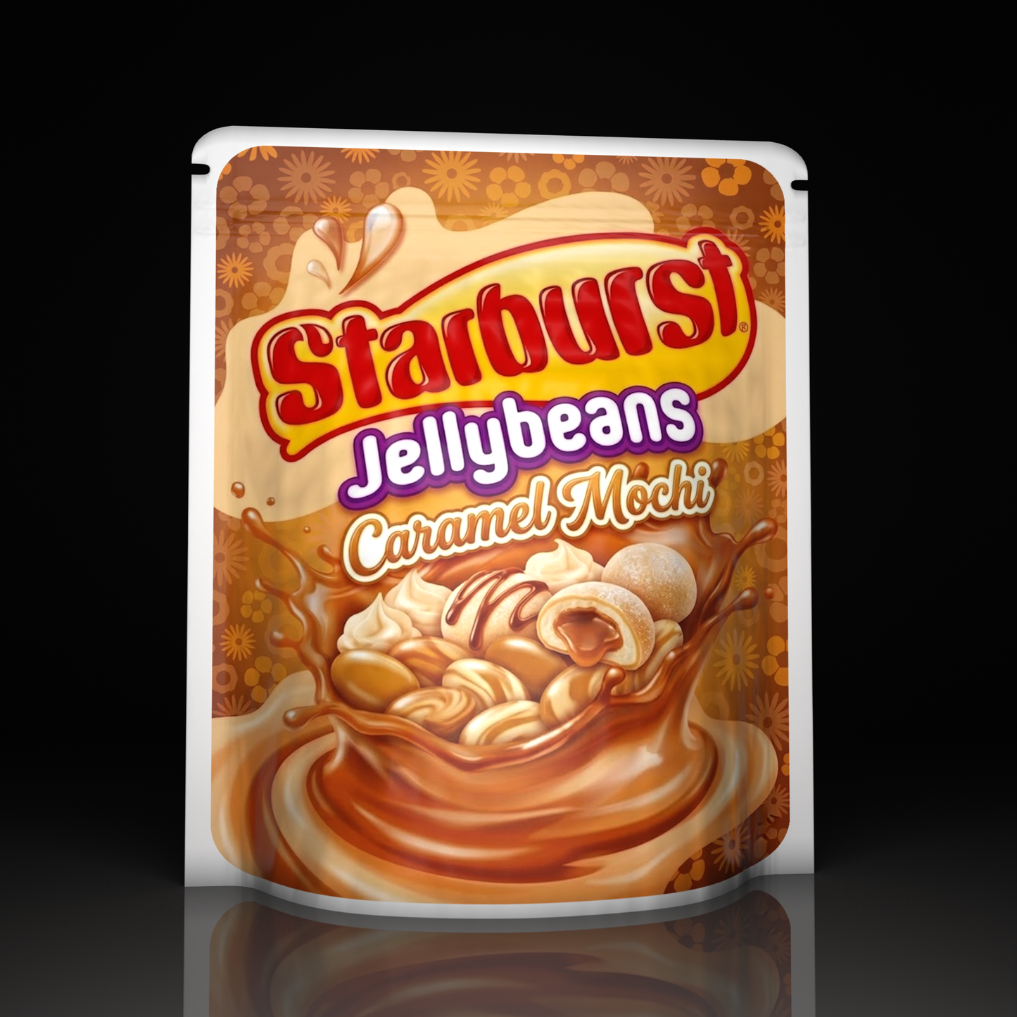 starburst-caramel-mochi