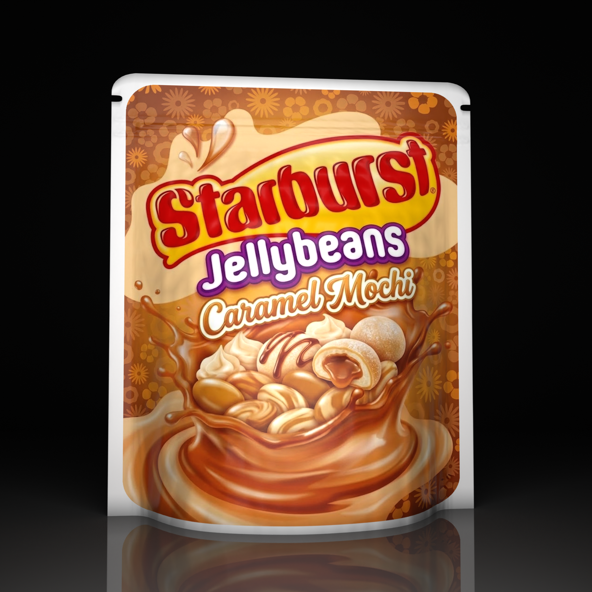 starburst-caramel-mochi