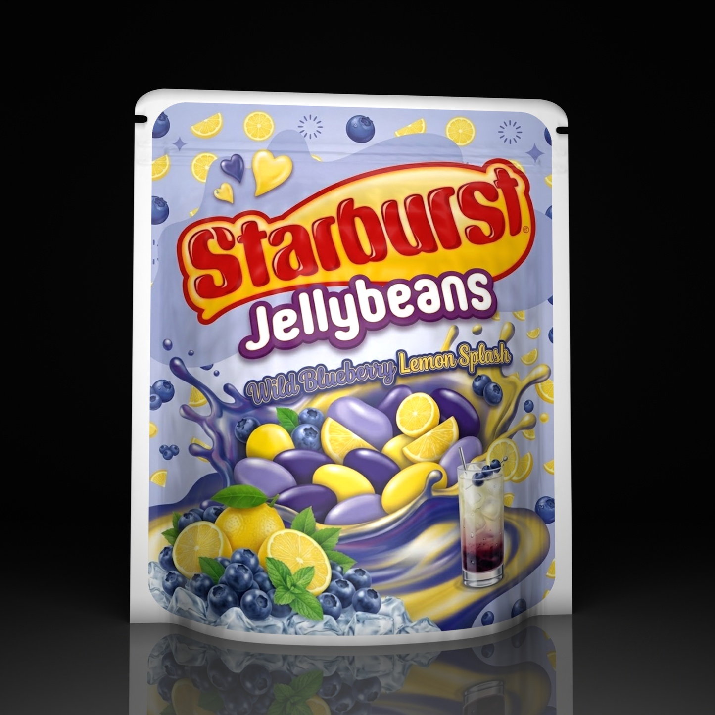 Starburst Wild Blueberry Lemon Splash