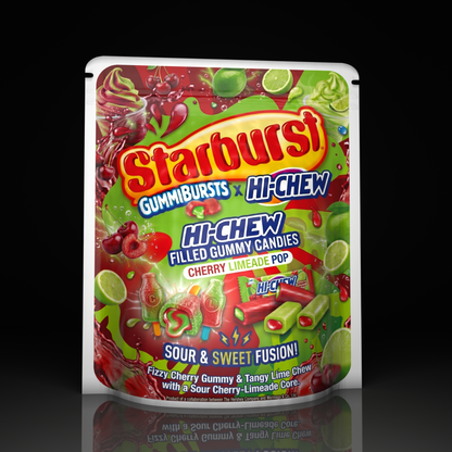 Starburst X Hi Chew Cherry Limeade Pop
