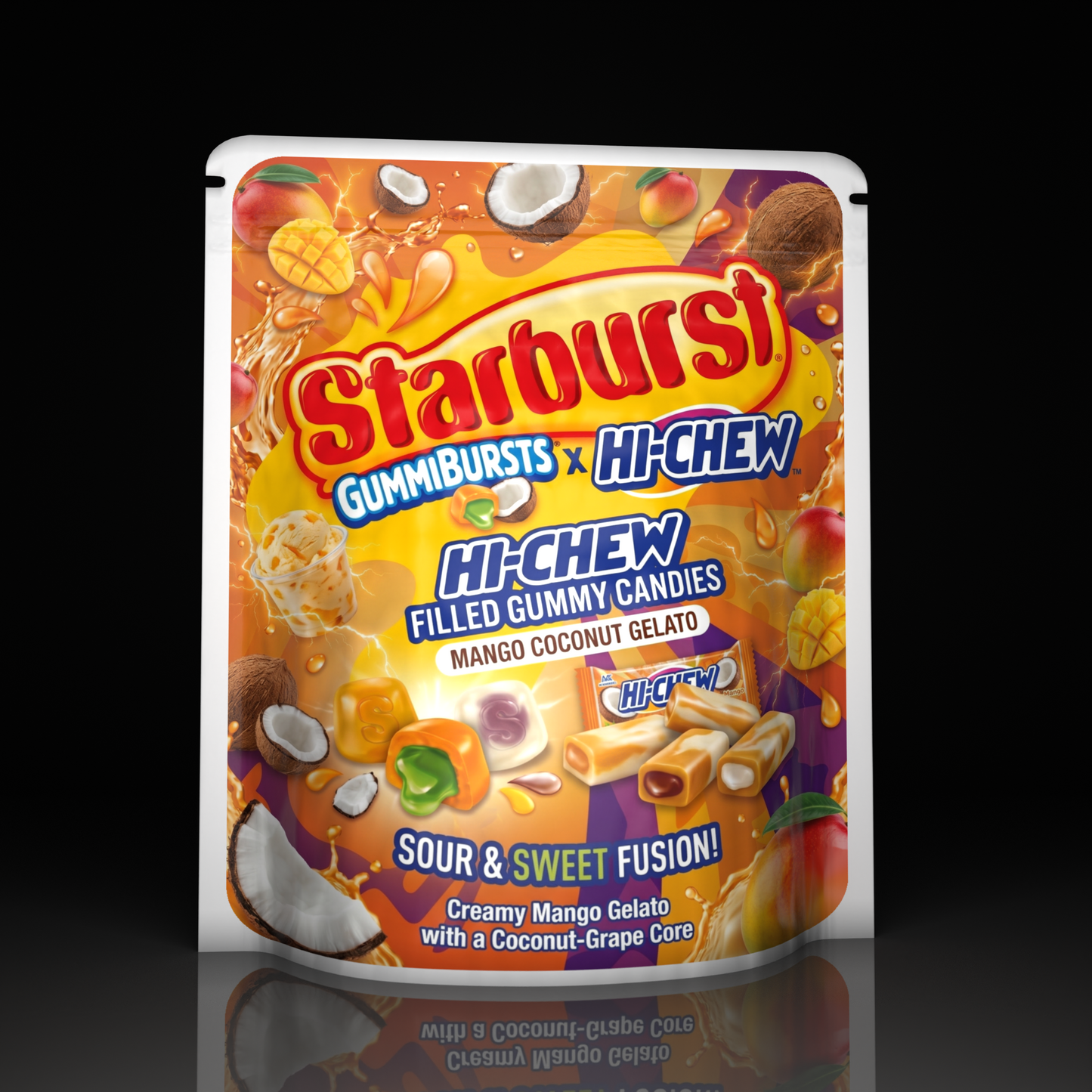 Starburst X Hi Chew Gelato Mango