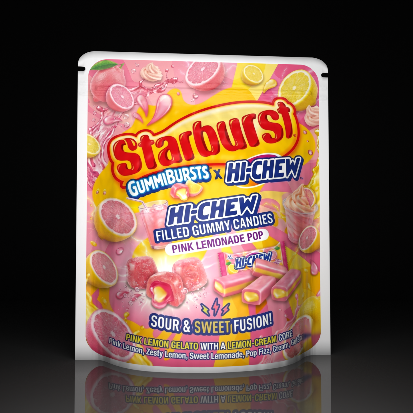 Starburst X Hi Chew Lemon Ge Cream