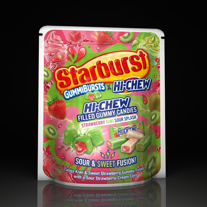 Starburst X Hi Chew Strawberry Kiwi Sour Splash