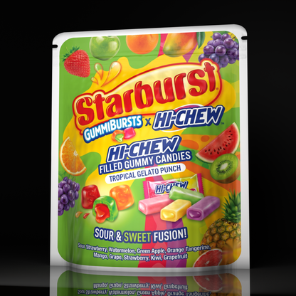Starburst X Hi Chew Tropical Gelato Punch