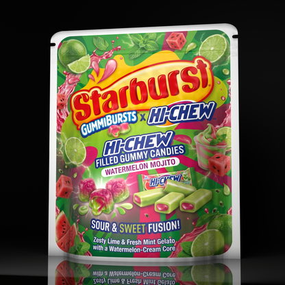 Starburst X Hi Chew Watermelon Cream