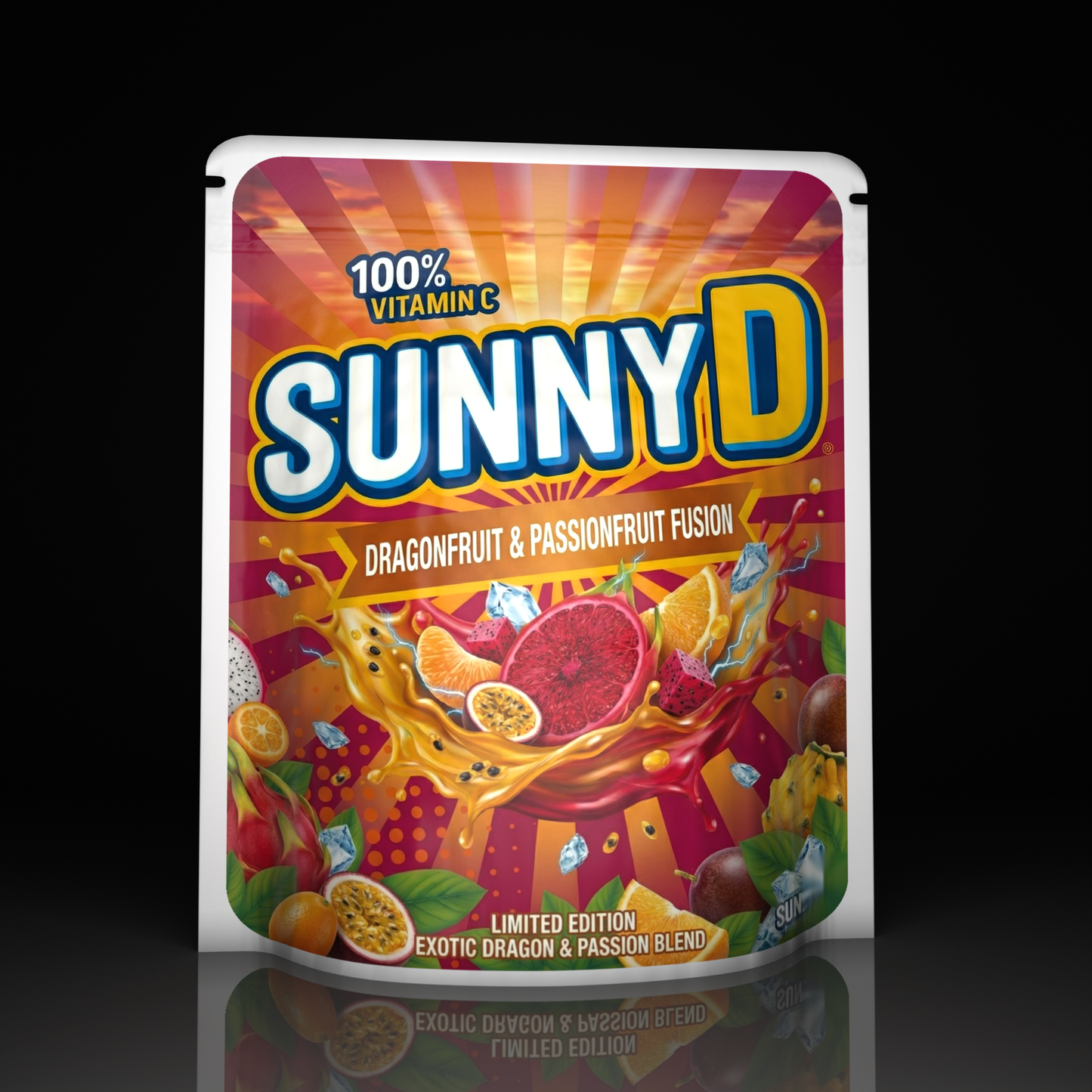 Sunny D Dragonfruit Passionfruit Fusion