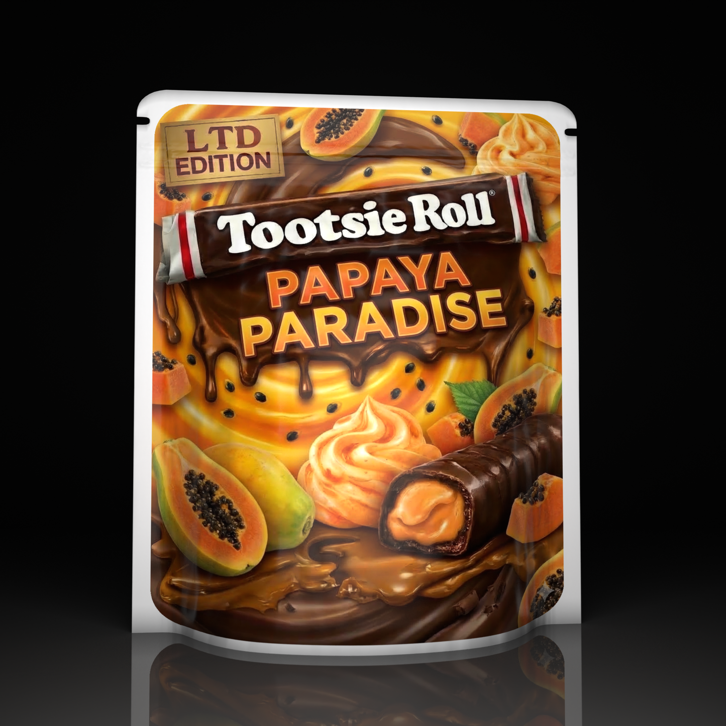 Tootsie Roll Papaya Paradise