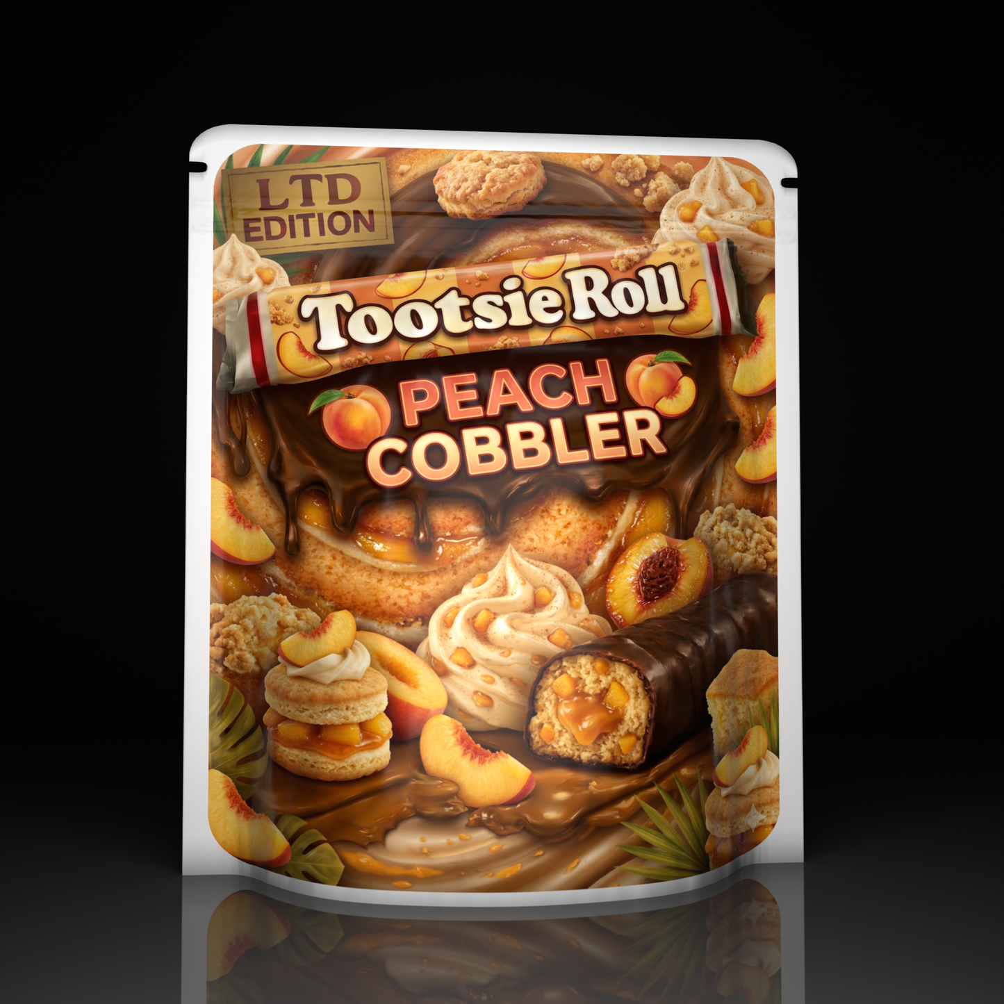 tootsie-roll-peach-cobbler